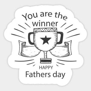 fathers day Sticker